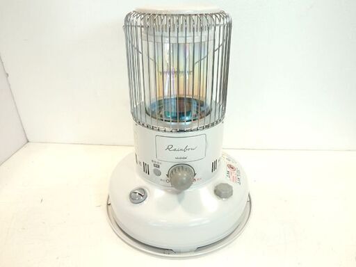 ★ 新札幌発 ★ 動作品 TOYOTOMI レインボーストーブ RB-250W 流形石油ストーブ 2019年製 暖房器具 灯油 / 1403 ★