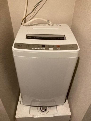 AQUA 全自動洗濯機 6.0kg