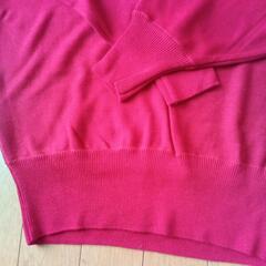 値下げセーター㉓赤の画像