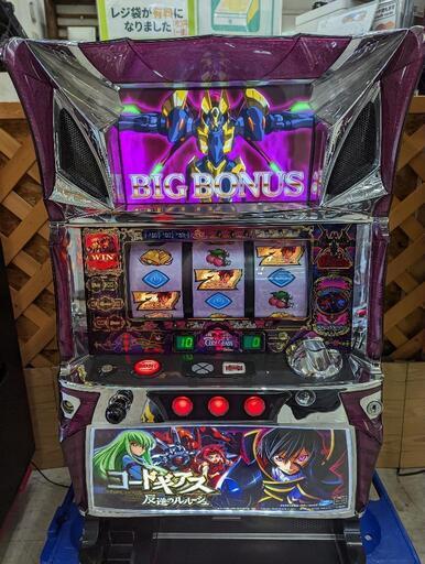 パチスロ実機 コードギアス 反逆のルルーシュ コイン不要機 ID：126-012830-007