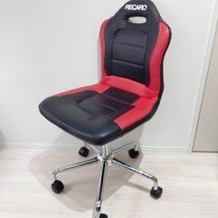 【美品】RECARO レカロ チェア 学習チェア レーサー レザ...