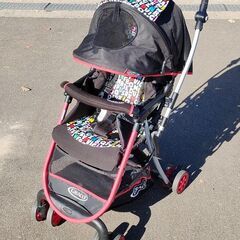 【Ｆ】Graco グレコ ベビーカー カラフル 女の子用 日除け...