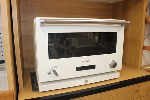 ★特別価格 人気・ 美品！大幅値下げ★BALMUDA The Range オーブンレンジ 18L（K04-WH）21年製 販売★大田区、品川区 配送・設置無料★店頭取引歓迎