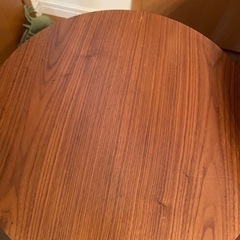 【引取者決定】サイドテーブル　大小　2個セットの画像