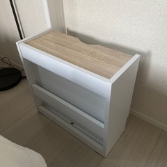 Lowya [幅43] ルーター収納 サイドテーブルの画像