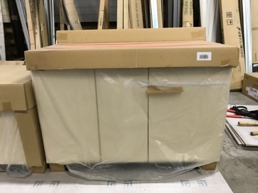 未使用左シンク流し台になります(購入者決まりました)