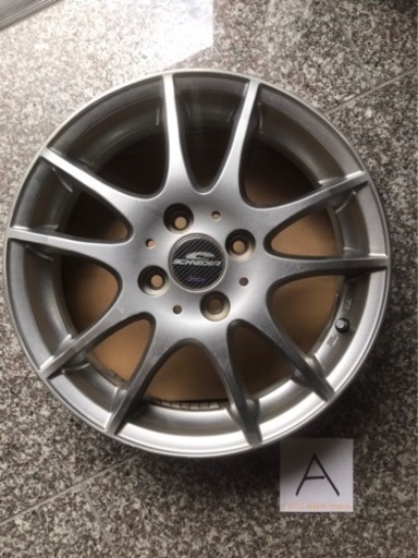 【値下げ！】A-TECH SCHNEIDER シュナイダー 15インチ 4.5J 4本