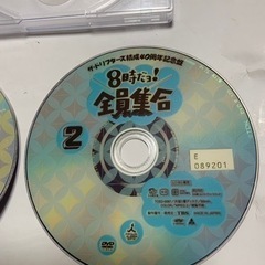 昭和レトロ、ドリフターズ8時だよ！全員集合DVD、2枚セットの画像