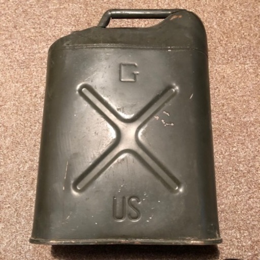 アメリカ軍　米軍ガソリン携行缶　ジェリ缶