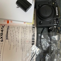 最終値段　美品　Fujifil x-t4カメラバディ　ブラック