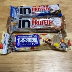 【お譲りする方決まりました】1本満足・プロテインバー2本(バニラ...