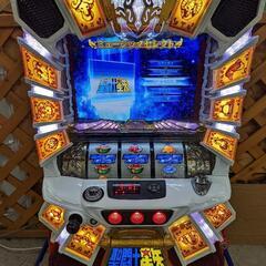 パチスロ実機 聖闘士星矢－女神聖戦－ コイン不要機 ID：126...