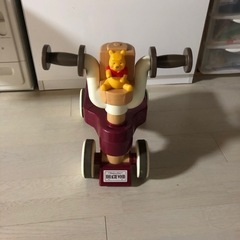 くまのプーさん おしゃべりウォーカーライダー 値下げしましたの画像