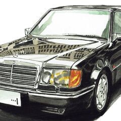GC-229 Mベンツ500E/F1限定版画 直筆サイン 額装済●作家 平右ヱ門 GC-229 Mベンツ500E/F1限定版画 直筆サイン 額装済○作家 平右ヱ