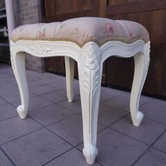 サルタレッリ モビリ アマルフィ スツール 姫系家具 アンティーク調 サルタレッリ モビリ アマルフィ スツール 姫系家具 アンティーク調