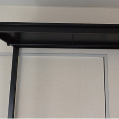 ハンガーラック+収納（黒）　分解可能　IKEA　4年前購入　無料でお譲り致します。の画像
