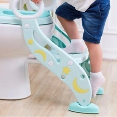 【美品】補助便座 ステップ付きの画像