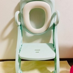 【美品】補助便座 ステップ付きの画像
