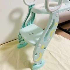 【美品】補助便座 ステップ付きの画像