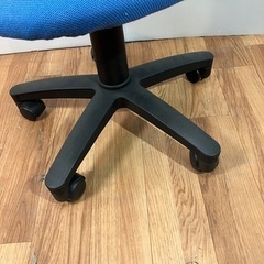 回転椅子 ブルー2 ☆その他多数出品中！の画像