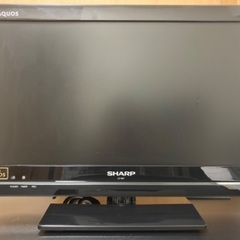 シャープ液晶テレビAQUOSハイビジョンの画像