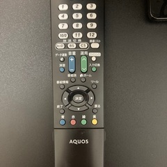 シャープ液晶テレビAQUOSハイビジョンの画像