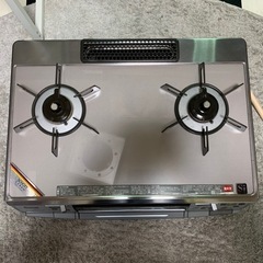 【リサイクルサービス八光　田上店　安心の１か月保証　配達・設置OK】リンナイ RTS-S660VGAS-R ハオS660VGAS(CS) 都市ガス用ガステーブルの画像