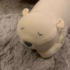 おやすみグースピー　抱き枕　しろくま
