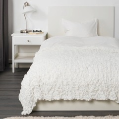 IKEA オフェーリア　ひざ掛け　毛布