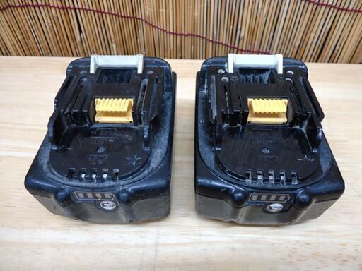 マキタ 純正 バッテリ 18V 6.0Ah BL1860B 2個セット 急速充電対応 リチウムイオン makita 電動工具☆ 札幌市 豊平区 平岸