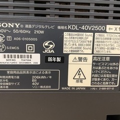 テレビ無料（ジャンク）
の画像