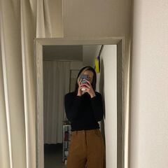 ✨お洒落な姿見・全身鏡✨を格安！(¥6000⇨¥2500) 大 ホワイト 飛散防止加工立てかけミラーアルブルの画像