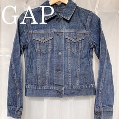 美品 GAP Gジャン xxs/ttp インディゴブルー