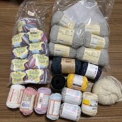 毛糸＋レース糸