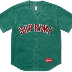 Supreme Corduroy Baseball Jersey...