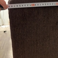 ソファ　ブラウンの画像