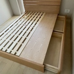 ベッドフレーム　ダブルサイズの画像