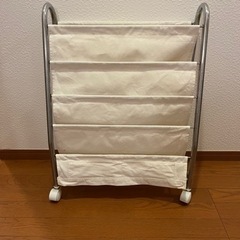 マガジンラック　厚手帆布