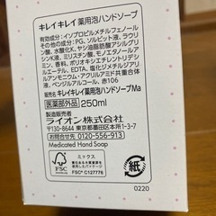 薬用キレイキレイ泡ハンドソープ２個の画像