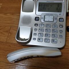 【受付終了】Pioneer 電話機 子機付きの画像