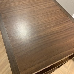 幅24センチ　ウォルナット　カラーボックスの画像