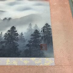 美品　赤富士　掛け軸　白井 勝利先生の画像