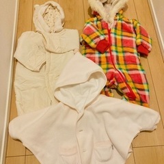 ベビー服　ジャンプスーツ　3点セット