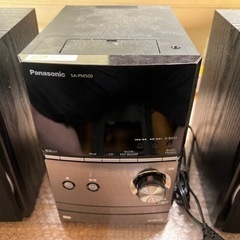 パナソニック SA-PM500 コンポ 動作万全 リモコン無の画像