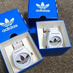 adidas　ペアウォッチ　ゴールド＆ピンクゴールド