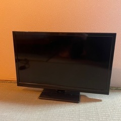 ジャンク品　24型DVD内蔵型テレビ