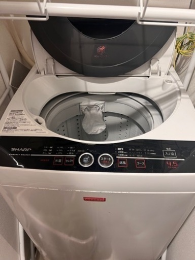 洗濯機　シャープ　1/8または9 引取りのみ　市川市