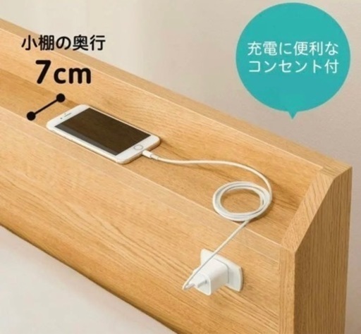 ニトリ　ベッド　マットレス付き