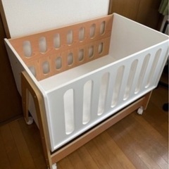 お洒落ベビーベッド美品