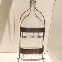 シャワーラック　シルバーの画像